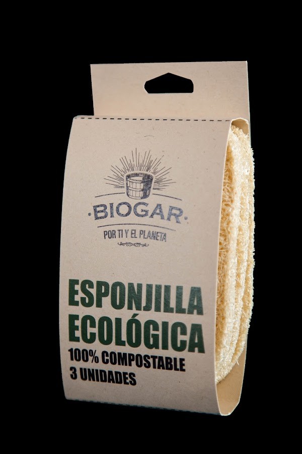 Esponjilla Ecologica Para Baño Biogar x 3Und