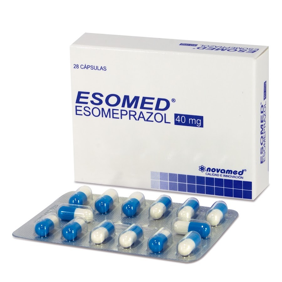 Esomed 40Mg Cápsulas Caja x28Cap. Novamed Esomeprazol