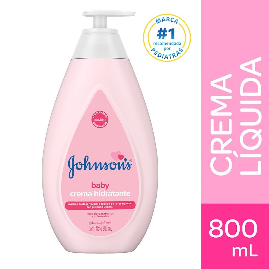 CREMA ORIGINAL JOHNSONS BABY X 800 ML