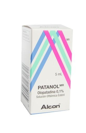 Patanol 0.1% Gotas Frasco X5Ml. Novartis Olopatadina