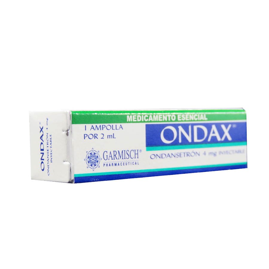 Ondax Garmisch Ondansetron 4Mg 1Ampolla Inyectable x 2Ml