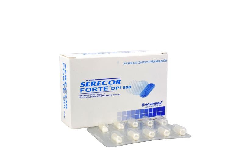 Solo Online Serecor Forte 50/500 Mcg Capsula x 30 Und