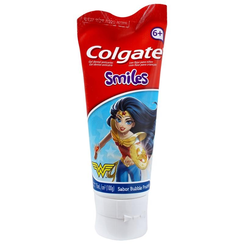Crema Dental COLGATE Smiles  6+ Años Bubble Fruit x100g