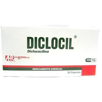 DICLOCIL 500MG CAJA X20CAP. QUIDECA DICLOXACILINA