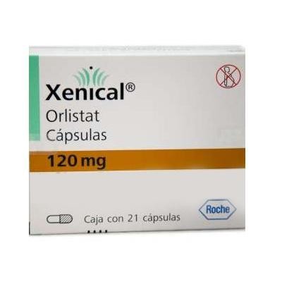 XENICAL 120MG CAPSULAS CAJA X 21 CAP  ORLISTAT