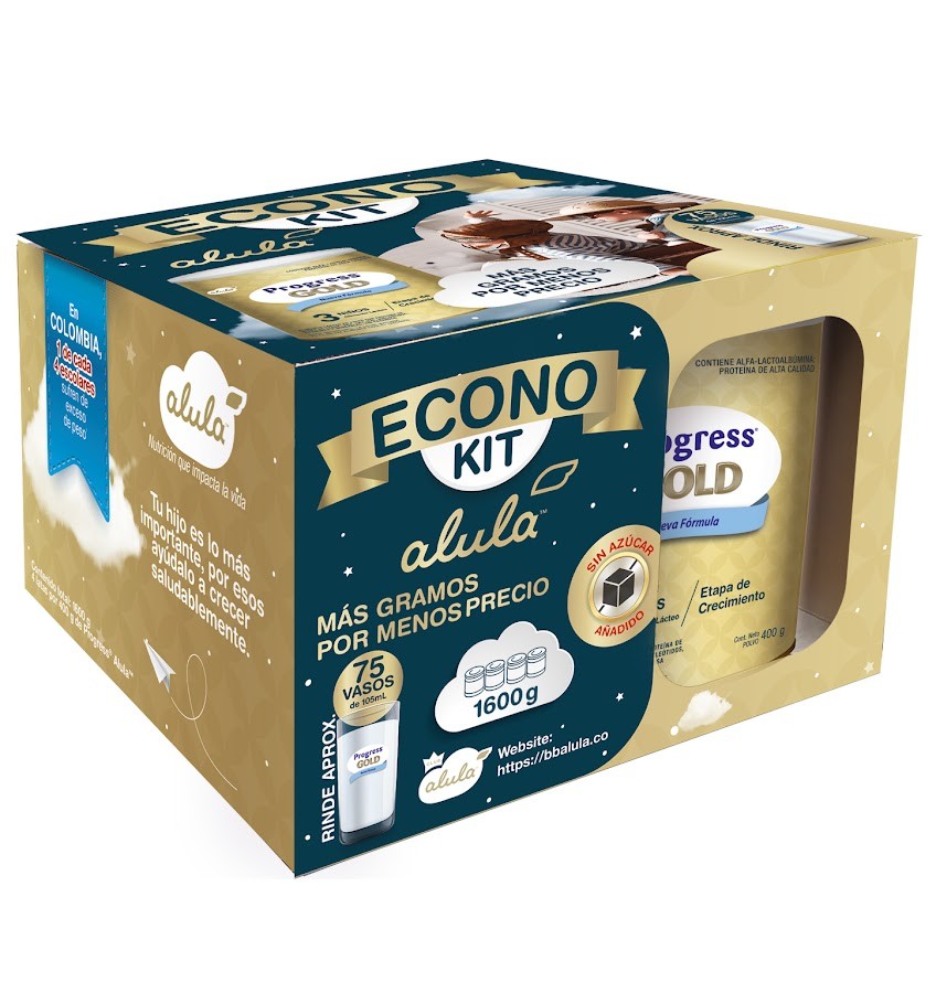 Formula de Crecimiento Progress ALULA Gold Etapa 3 X1600g