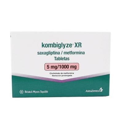 Kombiglyze 5/1000Mg Caja X28Com. Bristol Saxagliptina Metformina