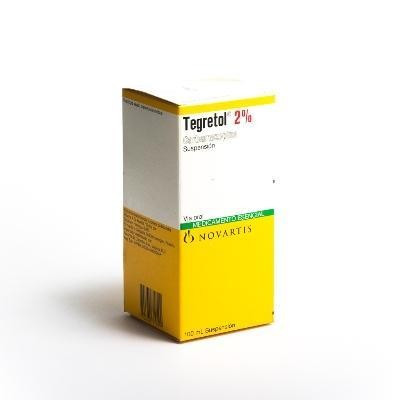 Tegretol 2% Suspensión Oral Frasco x100Ml. Novartis Carbamazepina