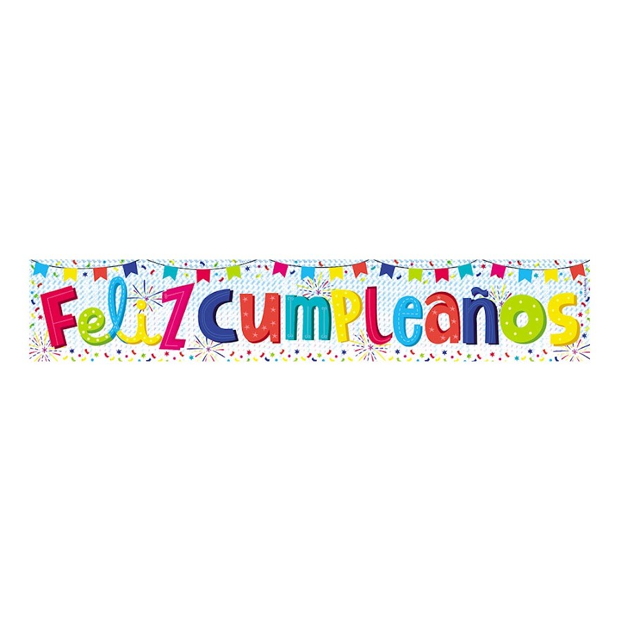 Cartel Feliz Cumpleaños Sempertex Jumbo x 1Und