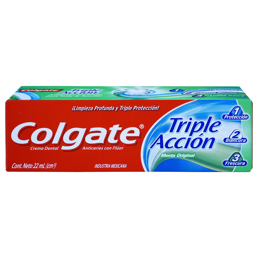 Crema Dental COLGATE Triple Acción Menta Original x29g