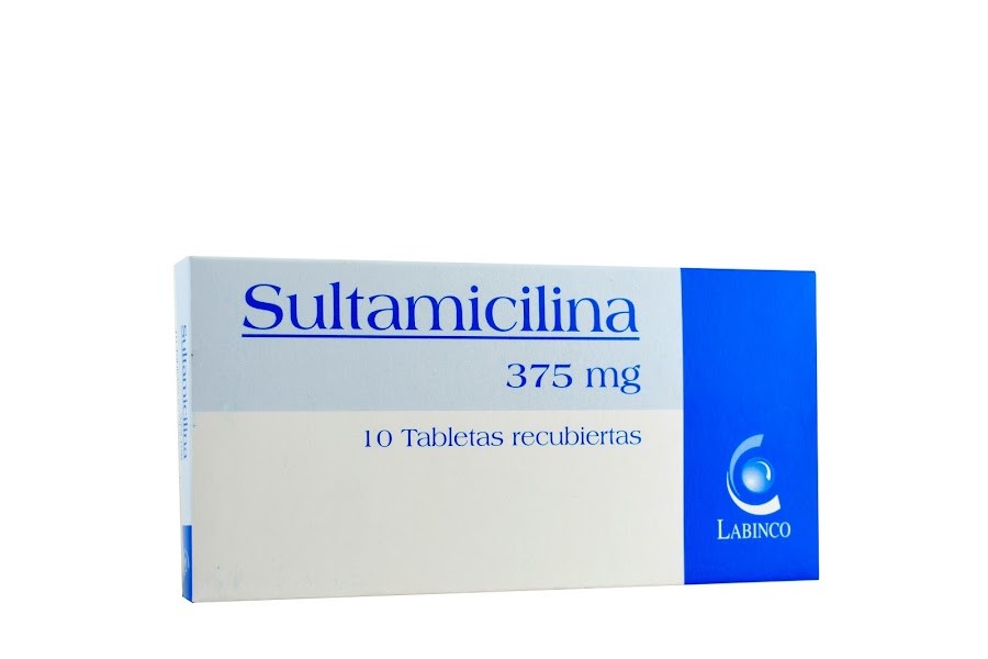 Solo Online Sultamicilina 375 Mg Tab/Comp x 10 Und