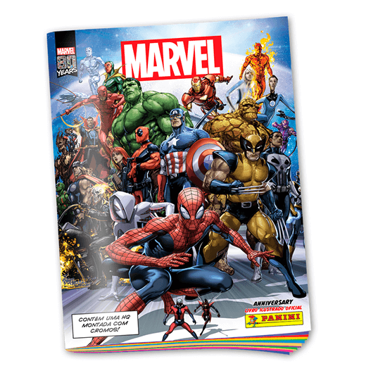 $Album Marvel 80Años x 1Und