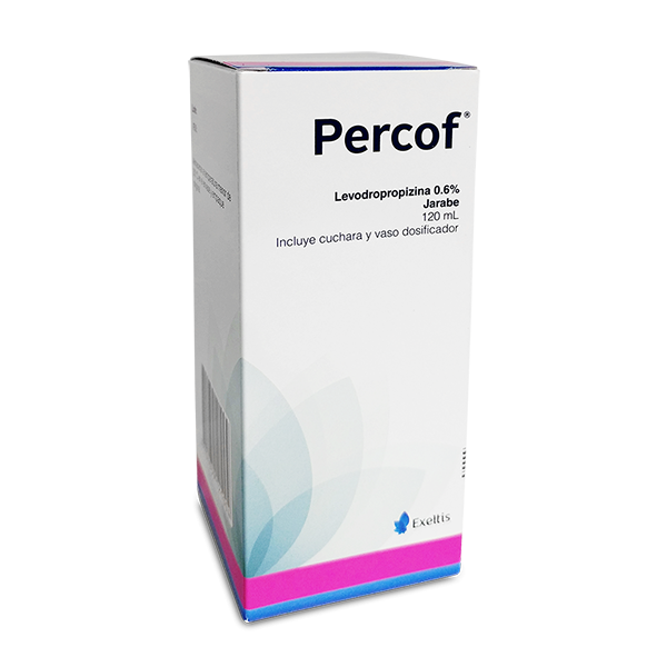 Percof 0.6% Jarabe Frasco x120Ml Eurodrug Levodropropizina