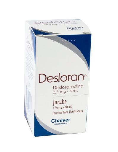 Desloran Jarabe Frasco X60Ml. Chalver Desloratadina