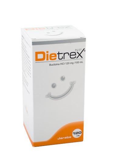 Dietrex 120Mg Jarabe Frasco X120Ml. Nevox Buclizina