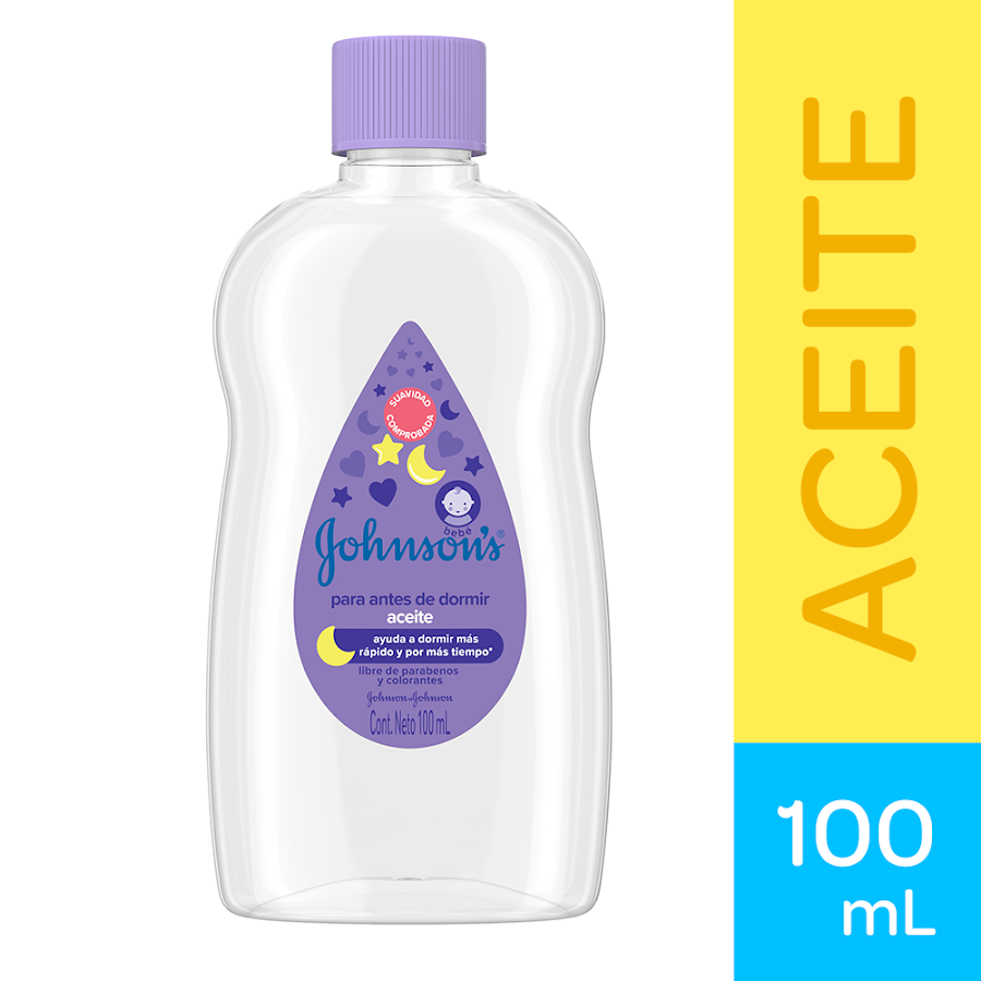 Aceite JOHNSONS BABY Antes de Dormir Escncias NaturalCalm x100Ml