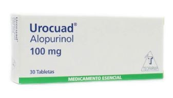 Urocuad 100Mg Tabletas Caja X30Tab. Roche Alopurinol