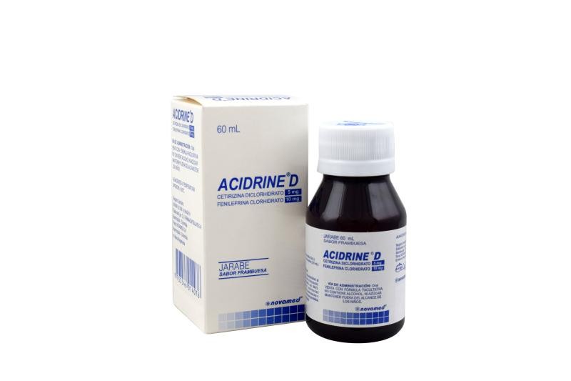 Solo Online Acidrine D Jbe 5mg-10mg Frasco x 60 Ml