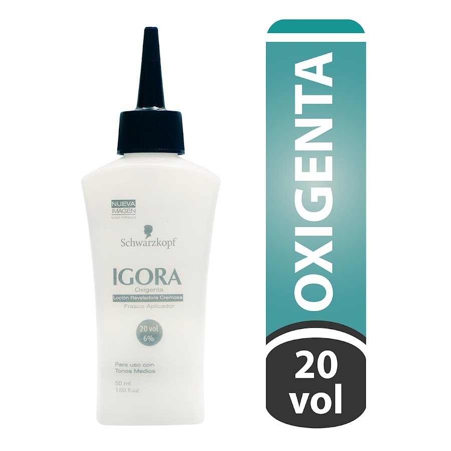 Loción Igora Oxigenta Reveladora Cremosa 20 Vol 6% X50Ml