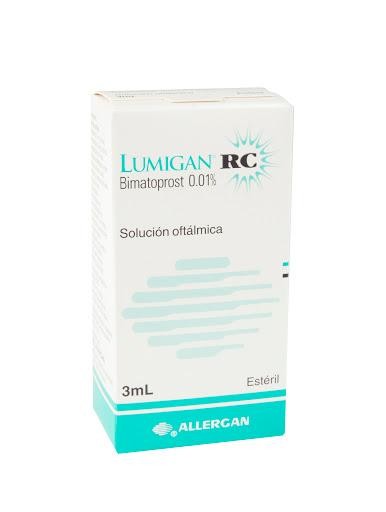 Lumigan Rc 0.01% Sol. Oftálmica Fco.x3Ml. Allergan Bimatoprost