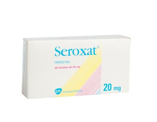 Seroxat 20Mg Tabletas Caja x20Tab. GSK Paroxetina