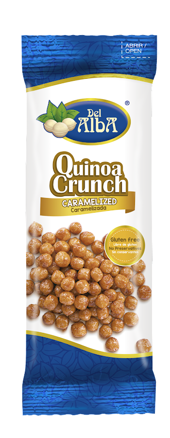 PASABOCAS DEL ALBA QUINUA CARAMELIZADA X 20 GR