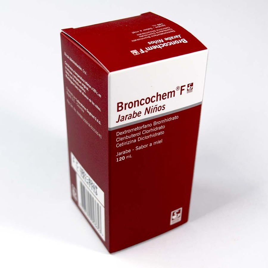Broncochem F Jarabe Niños Siegfried Frasco x120ml