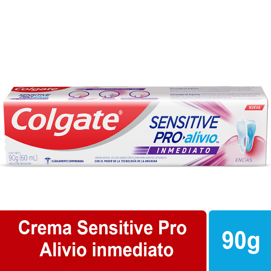 Crema Dental Colgate Sensitive Pro Alivio Inmediato Encías x90 gr