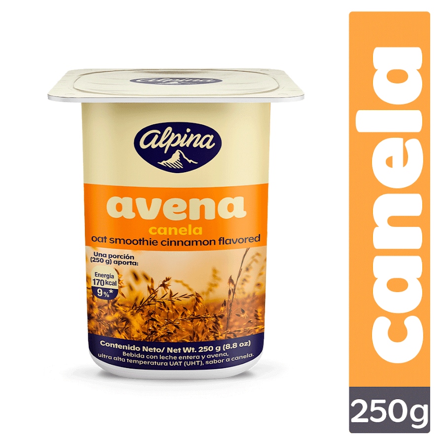Avena ALPINA Canela Oat Smoothie x250g