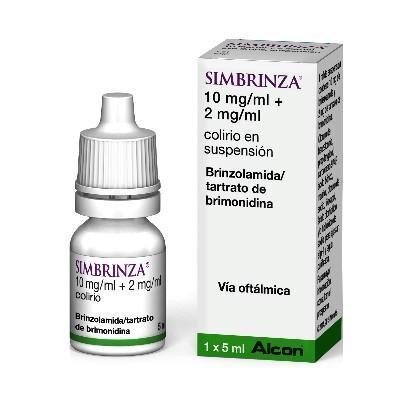 Simbrinza Sus. Oftálmica Frasco X5Ml Novartis Brinzolamida Brimonidina