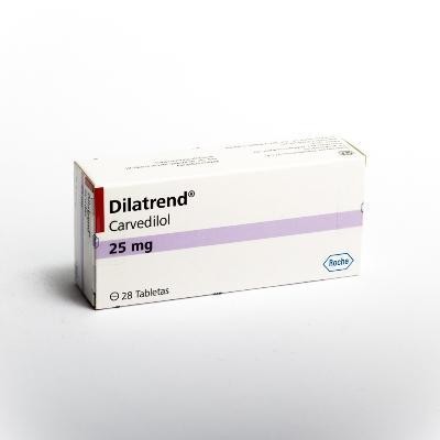 Dilatrend 25Mg Tabletas Caja X28Tab. Pfizer Carvedilol