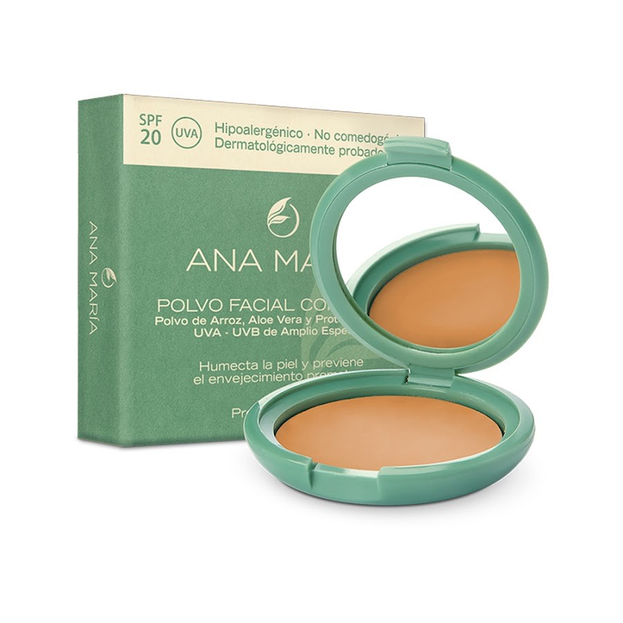 Polvo Facial Compacto Ana Maria #22 Sandalo SPF 20 x 15Gr