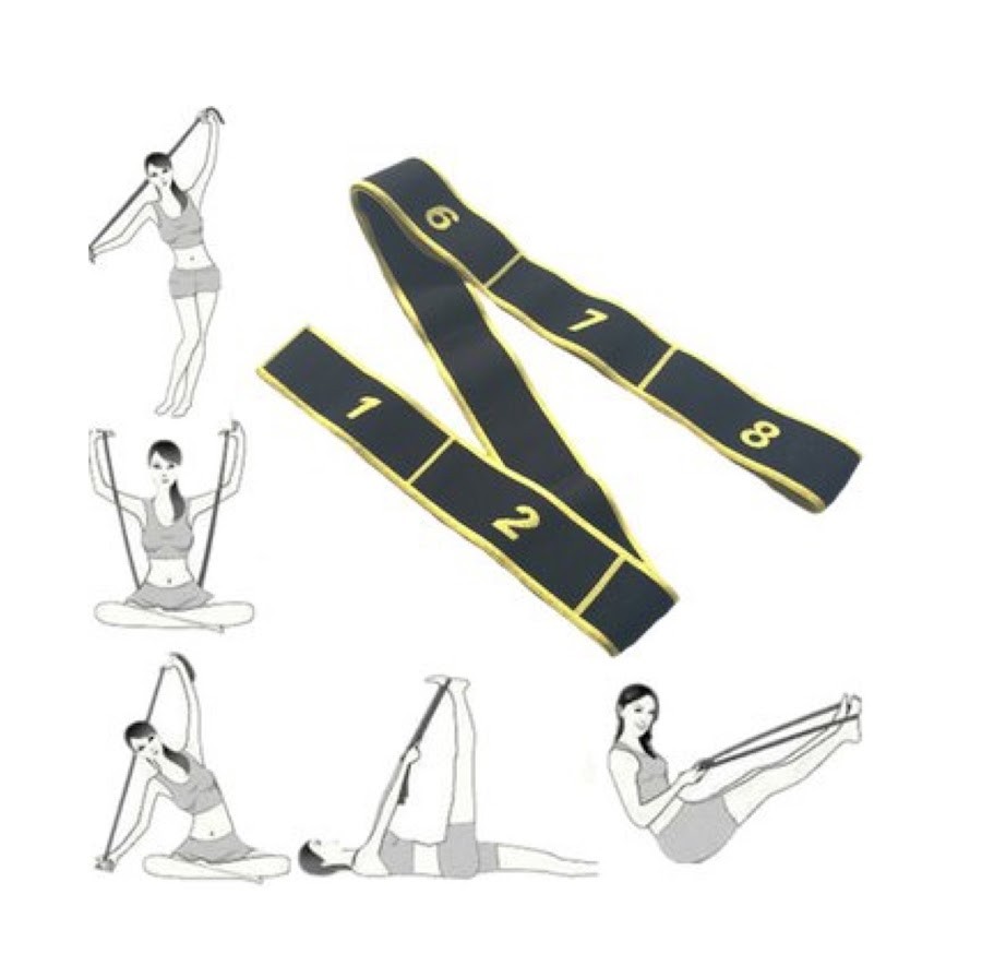 Banda Elástica para Yoga Nylon con Latex 20L