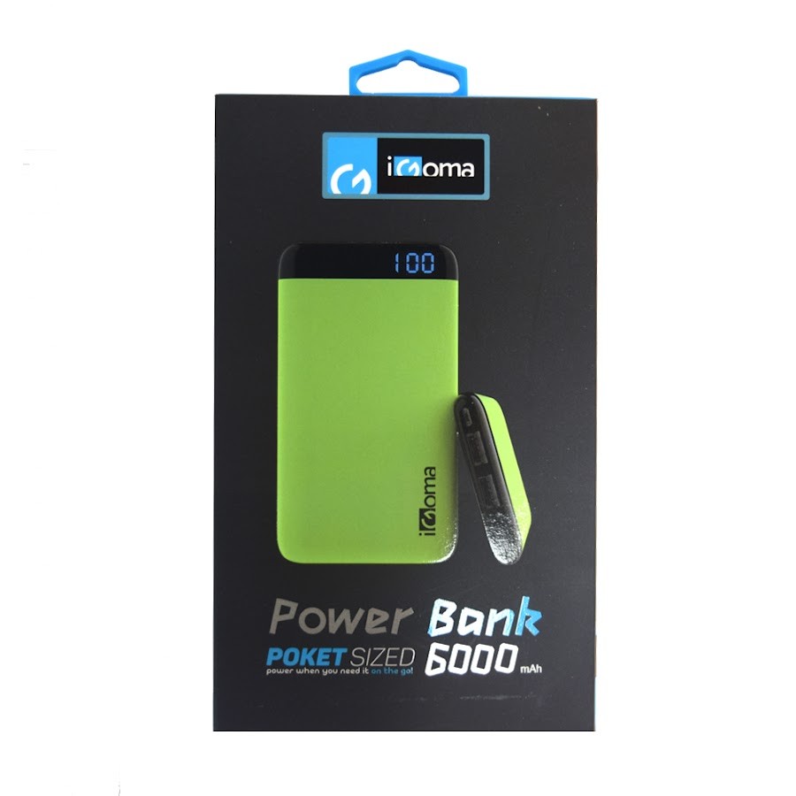 Bateria Recargable Igoma Power Bank 6000 X1Und