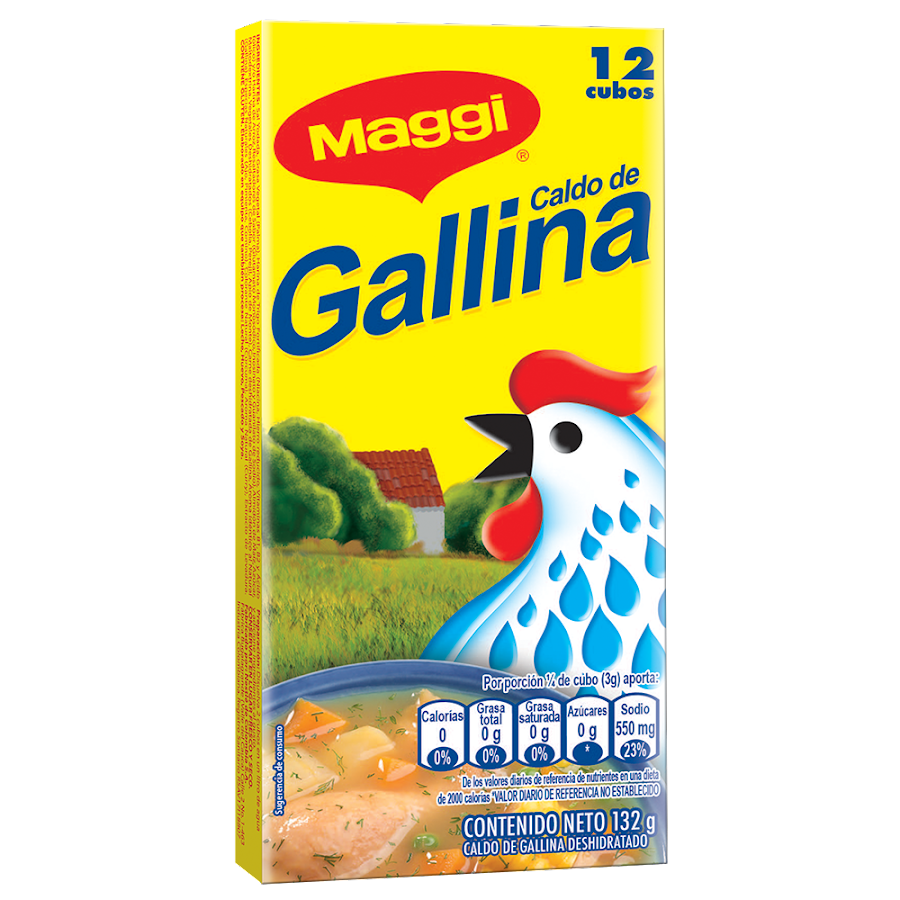 Caldo de Gallina MAGGI x12Und