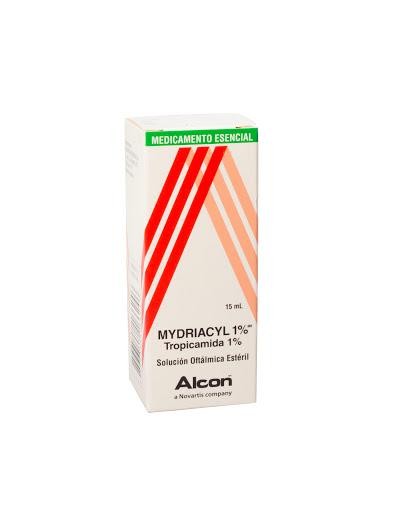 Mydriacyl 1% Solución Oftálmica Frasco X15Ml. Novartis Tropicamida