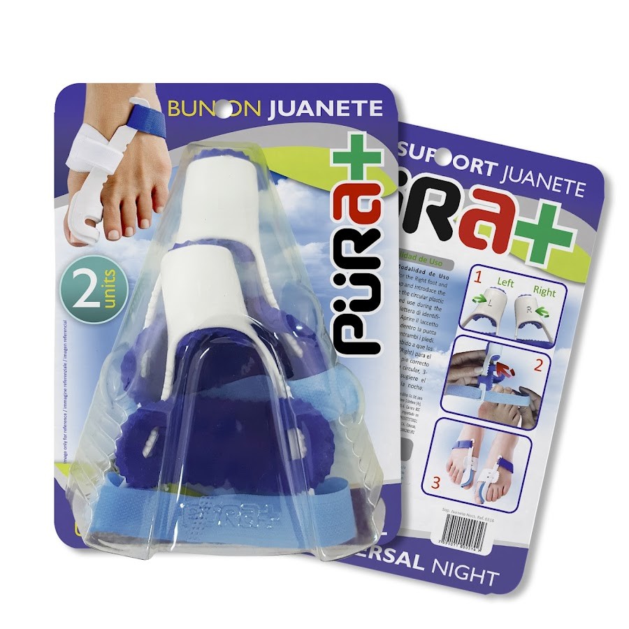 Corrector Juanete Pura + Para La Noche X 1Und