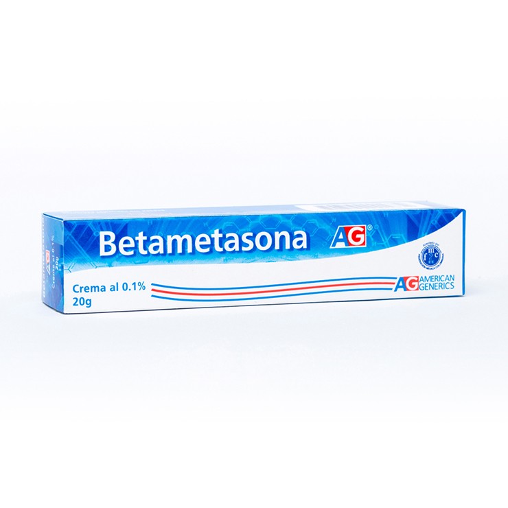 Betametasona Crema al 1% AG Tubo x 20Gr