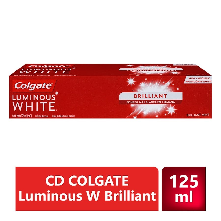 Crema Dental COLGATE Luminous White x125Ml