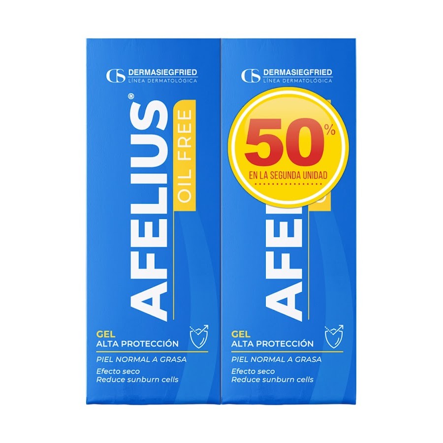 Oferta Afelius Filtro Solar Oil Free Fotoestable x 2Uni de 60Gr c/u