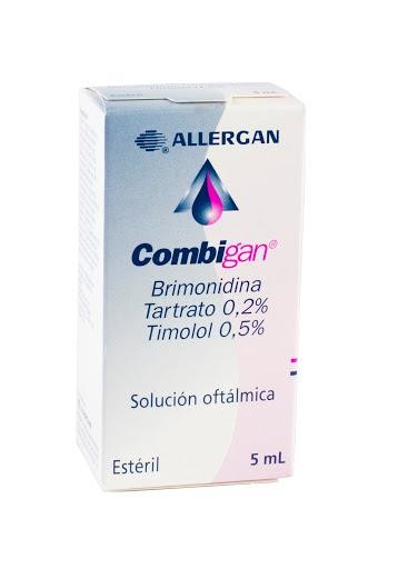 COMBIGAN 0.2/0.5  SOL. OFT. FCO. X5ML. ALLERGAN BRIMONIDINA TIMOLOL