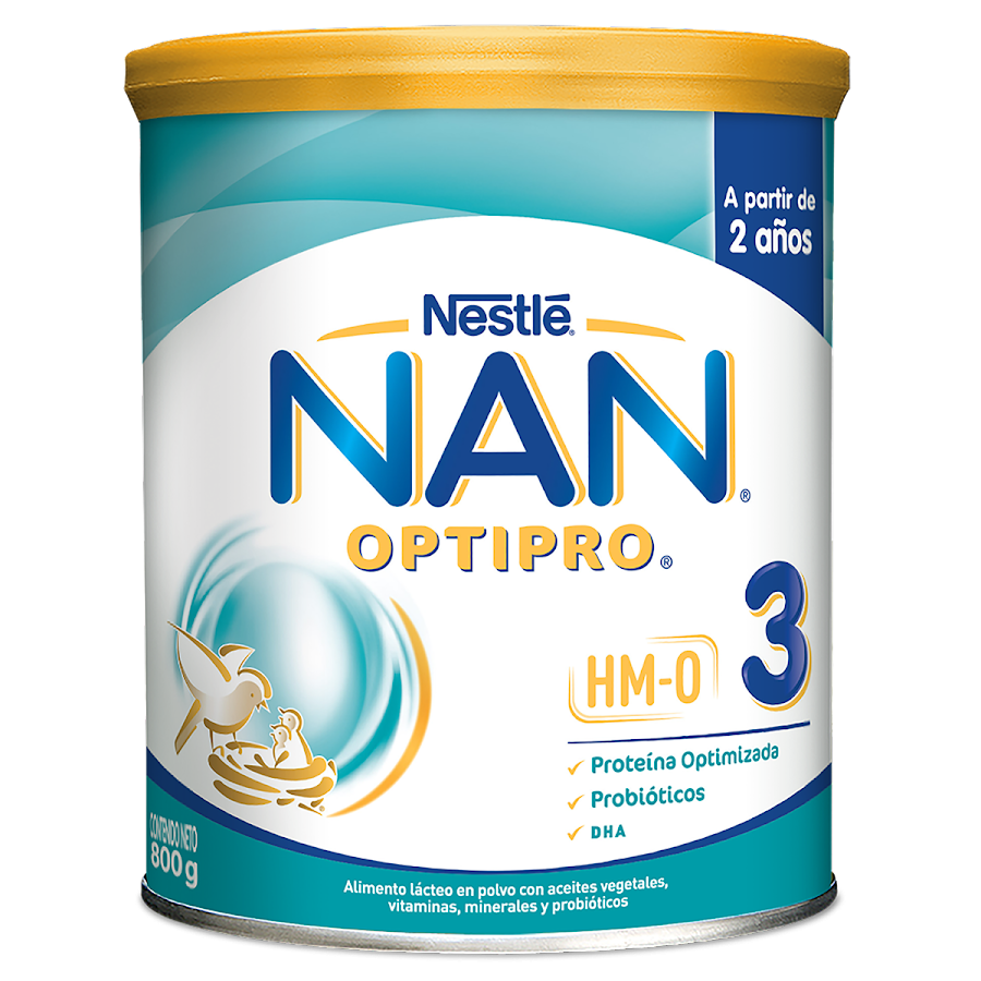 Alimento Lácteo NAN OPTIPRO 3 DESARROLLO 12x800g X6