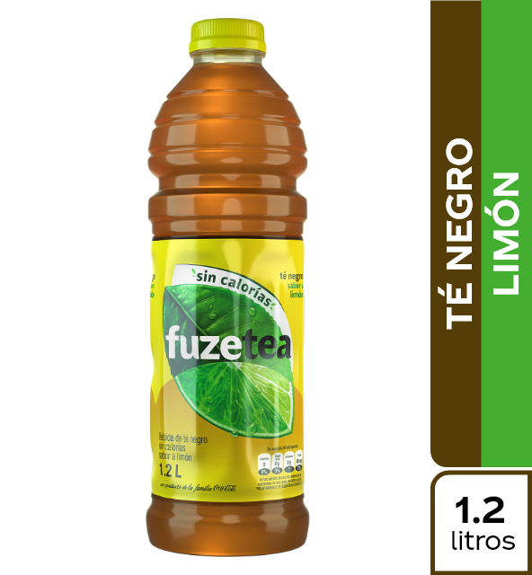 Té FUZE TEA Negro Sabor Limón x1.2Lt