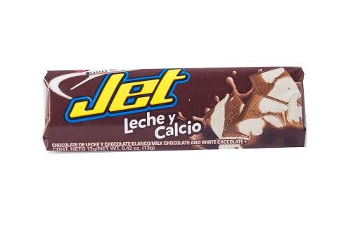 Chocolatina JET con Leche y Calcio x12g