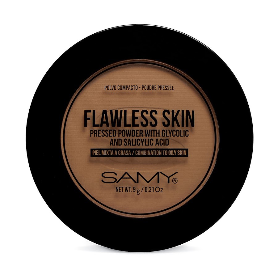 Polvo Samy Compacto Piel Mixta #08 Rich x 9gr