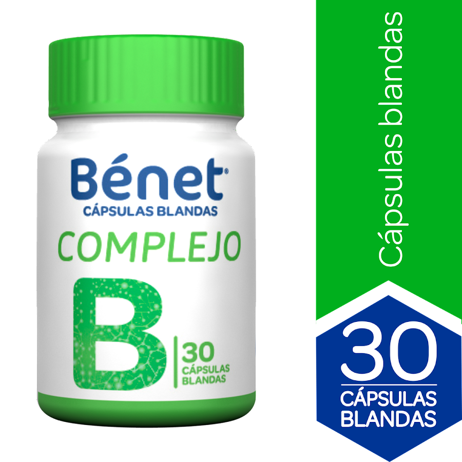 Capsulas Benet de Complejo B x 30Und