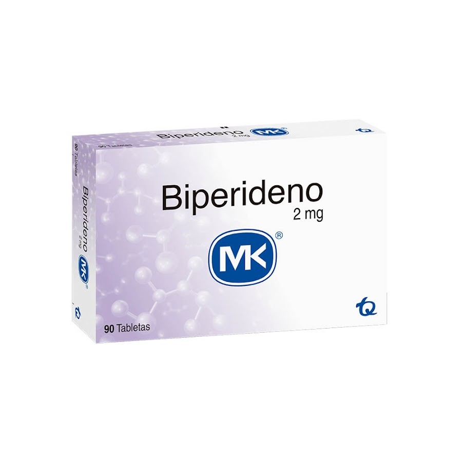 BIPERIDENO MK 2MG TABLETA CAJA X90TAB.