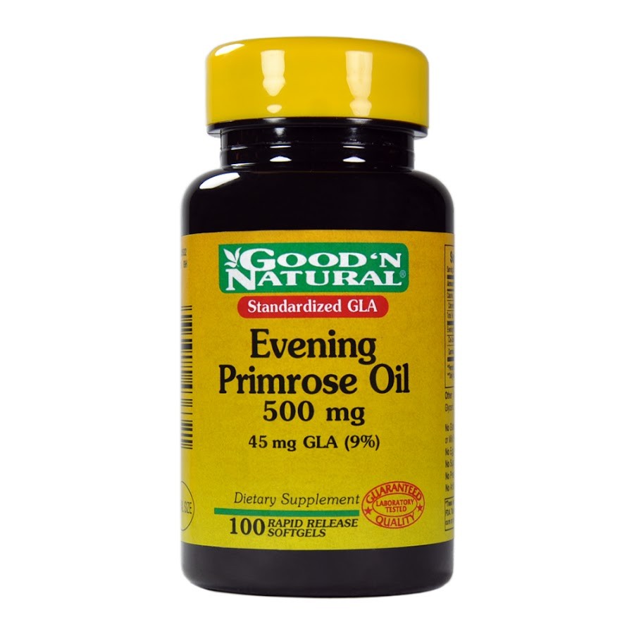 EVENING PRIMROSE OIL 500MG GOOD´N NATURAL TABLETAS FRASCO X100TAB