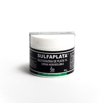 SULFAPLATA 1% CREMA FRASCO X60G. BUSS SULFADIAZINA DE PLATA