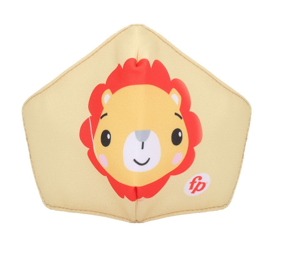 Tapabocas Fisher Price Niños Leon x 1Und